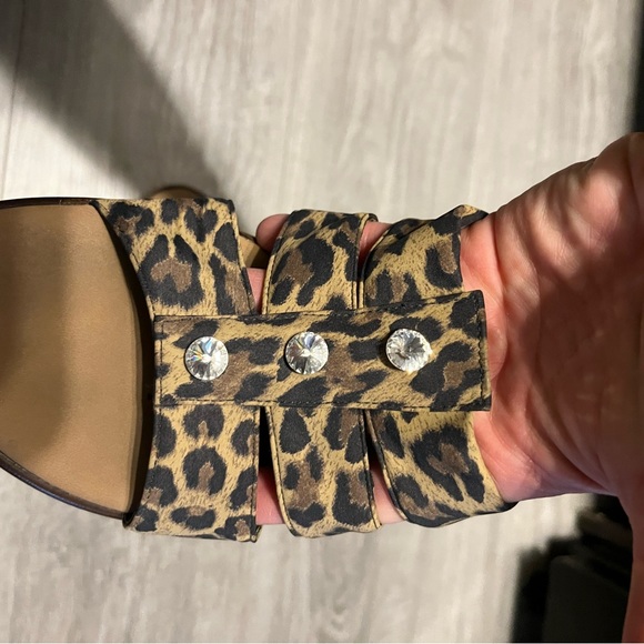 Leopard wedge sandals - Picture 7 of 7